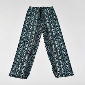 Bobbie Brooks Sleepwear Tribal Print Pants